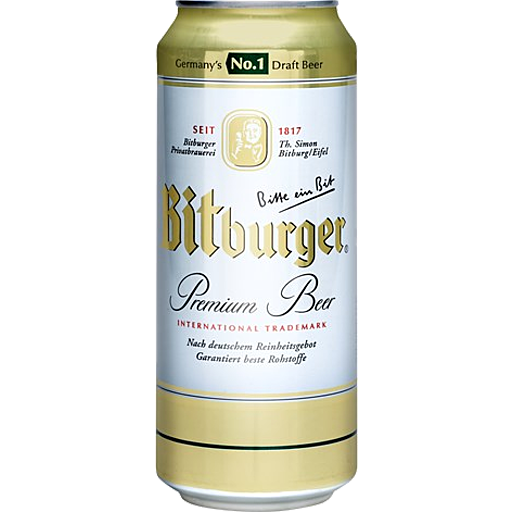 Bitburger Beer Can