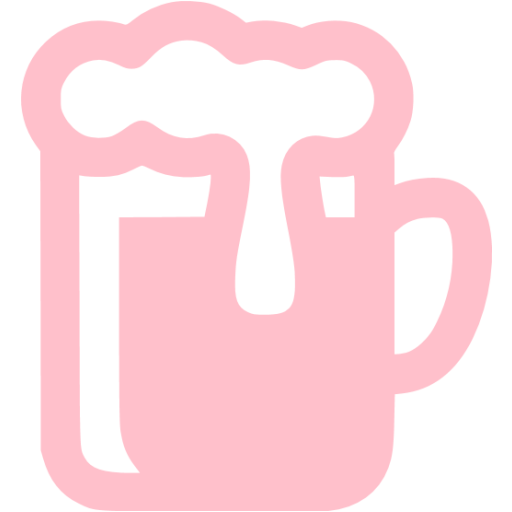 Pink Beer Icon