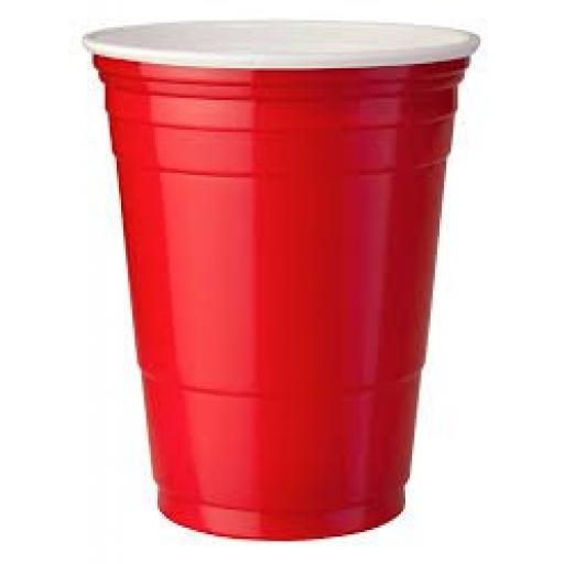 Red American Party Cups