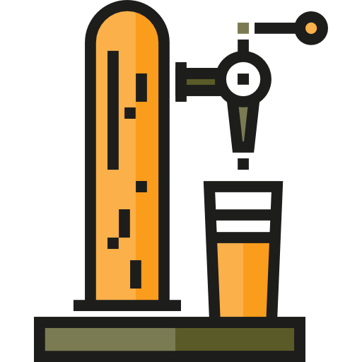 Bar, Tap, Beer, Pub, Alcoholic Drink, Food And Restaurant Icon