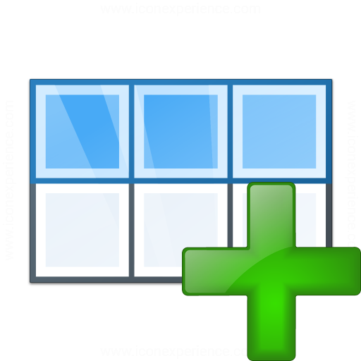 Iconexperience V Collection Table Row Add Before Icon