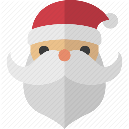 Beard, Jolly, Nick, Saint, Santa Icon