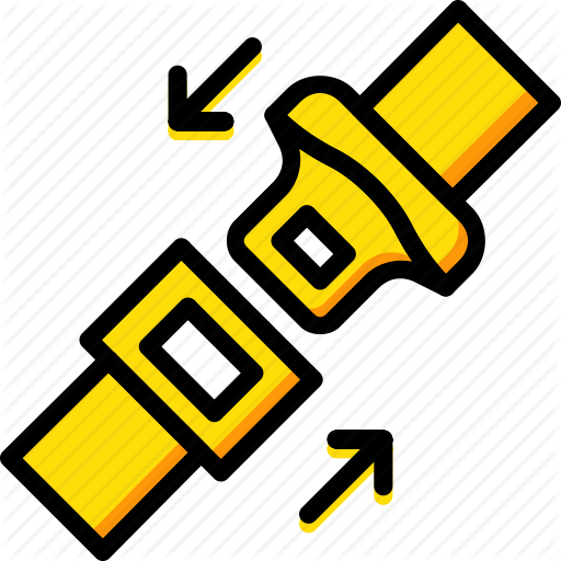 Belt, Car, Part, Safety, Vehicle Icon