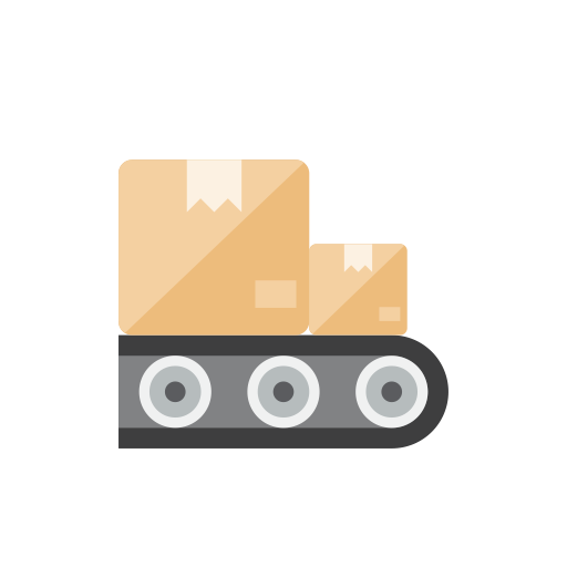 Conveyor, Belt Icon