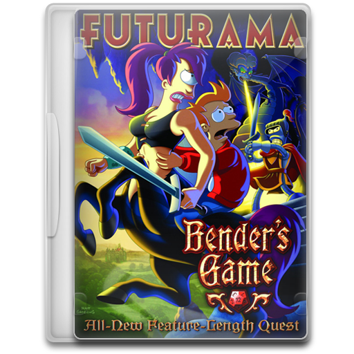 Futurama Benders Game Icon Movie Mega Pack Iconset