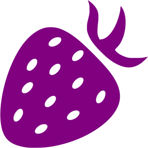 Purple Berry Icon
