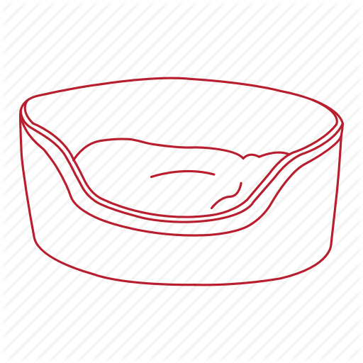 Bed, Dog, Fabric, Pet, Pillow, Sleep Icon