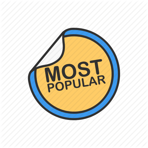 Best Seller, Favorite, Most Popular, Top Icon