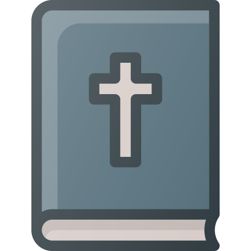 Bible, Book, Chritian, Cross Icon