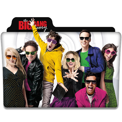 The Big Bang Theory Tv Series Folder Icon