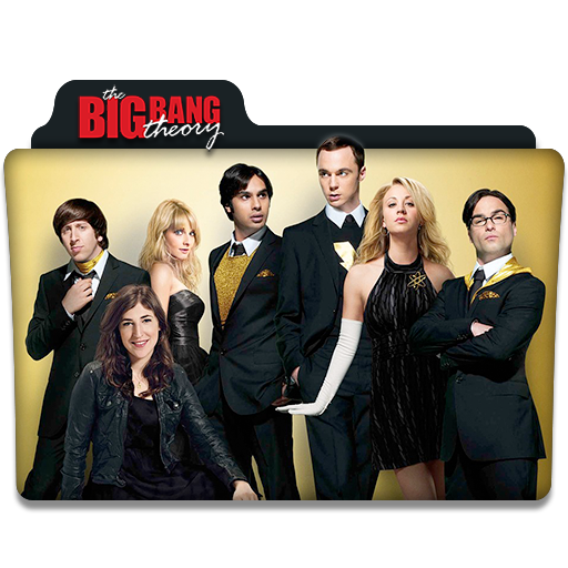 The Big Bang Theory Tv Series Folder Icon