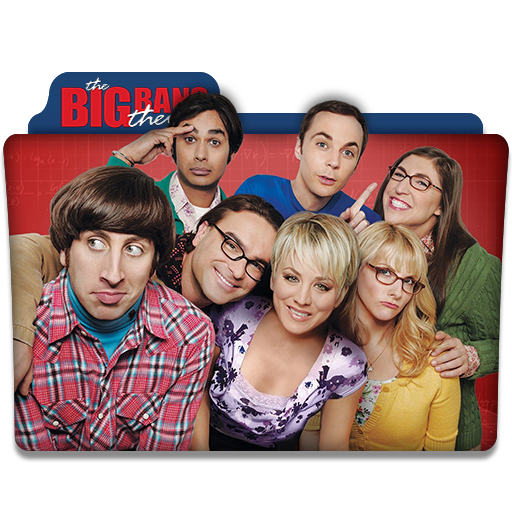 The Big Bang Theory Tv Series Folder Icon