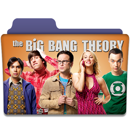 The Big Bang Theory Tv Series Folder Icon
