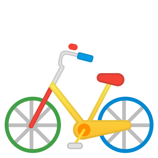 Bicycle Icon Noto Emoji Travel Places Iconset Google