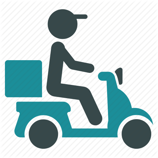 Motor Vector Motorbike Delivery Transparent Png Clipart Free