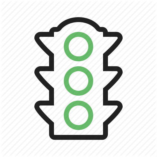 Light, Road, Sign, Signal, Stop, Traffic, Transportation Icon
