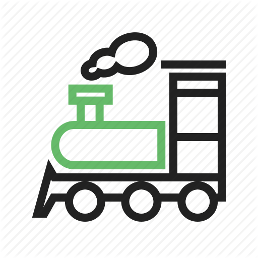 Locomotive, Rail, Railway, Train, Transport, Travel, Vehicle Icon