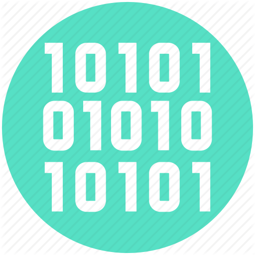 Binary, Bit Coin, Code, Digital, Encryption, Safety, Security Icon