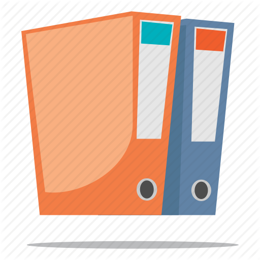 Documents, Files, Ring Binder Icon