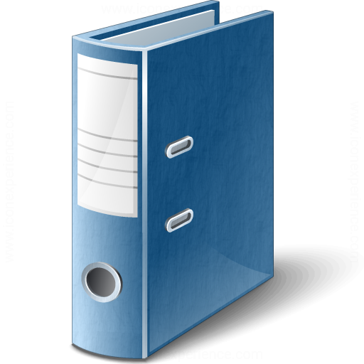 Iconexperience V Collection Folder Blue Icon