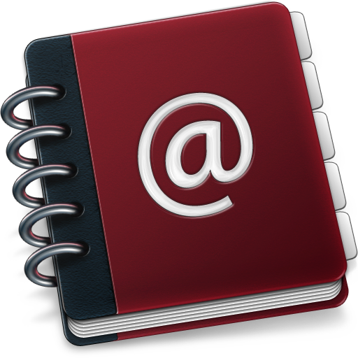 Ring Binder Address Book Icon