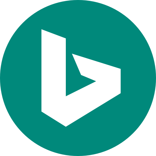 Bing, Circle, Round Icon, Search Engine Icon