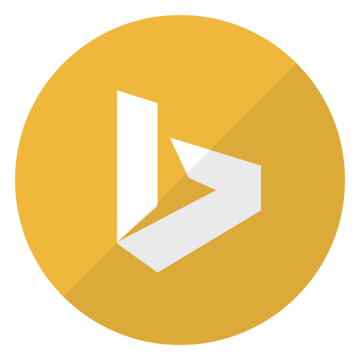Bing, Logo, Microsoft, Search, Search Engine Icon