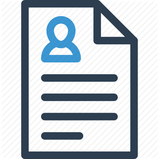 Biography, Cv, File, History, Hr, Info, Person Icon