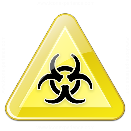 Iconexperience V Collection Sign Warning Biohazard Icon