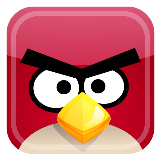 Red Bird Icon Angry Birds Iconset Fast Icon Design
