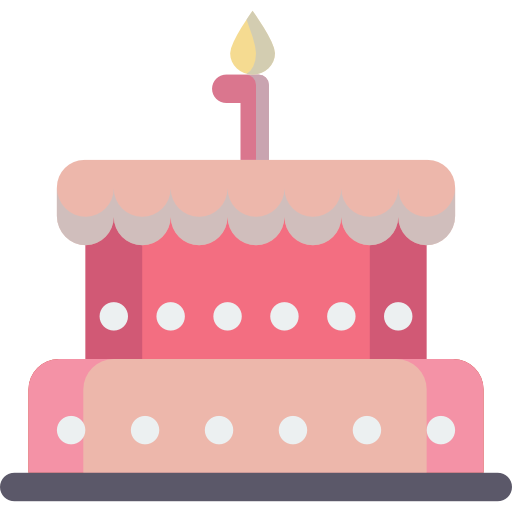 Cake, Bakery, Birthday, Celebration, Dessert, Food, Birthday Cake Icon