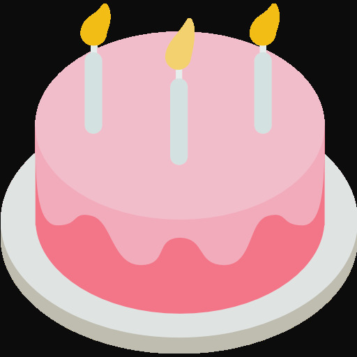 Birthday Cake Icon Facebook at GetDrawings | Free download