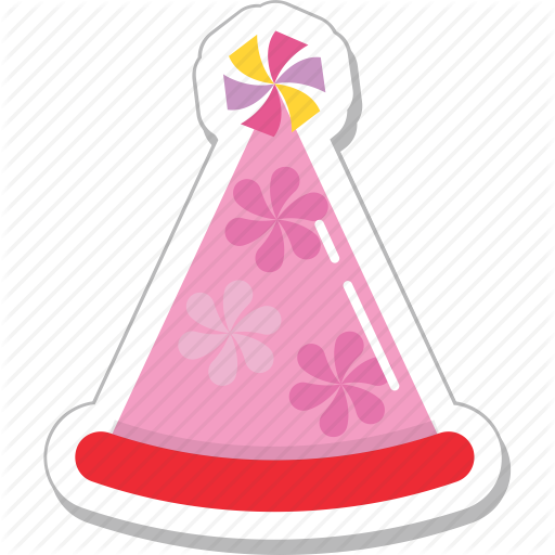 Birthday, Birthday Cap, Cone Hat, Party Cap, Party Hat Icon