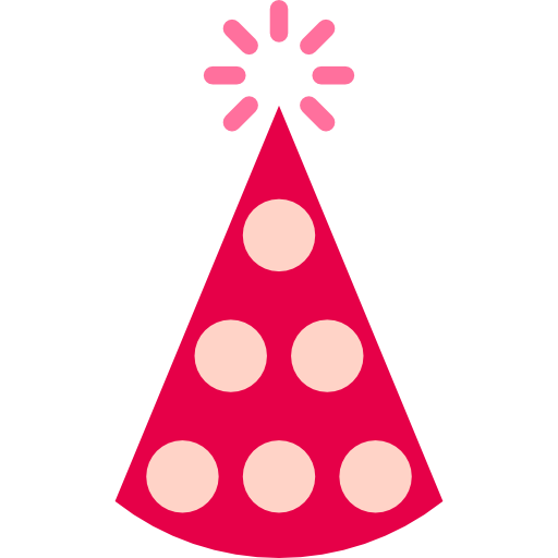 Hat, Celebration, Birthday And Party, Birthday, Party, Fun, Hats Icon