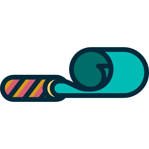 Blower, New Year, Birthday Icon