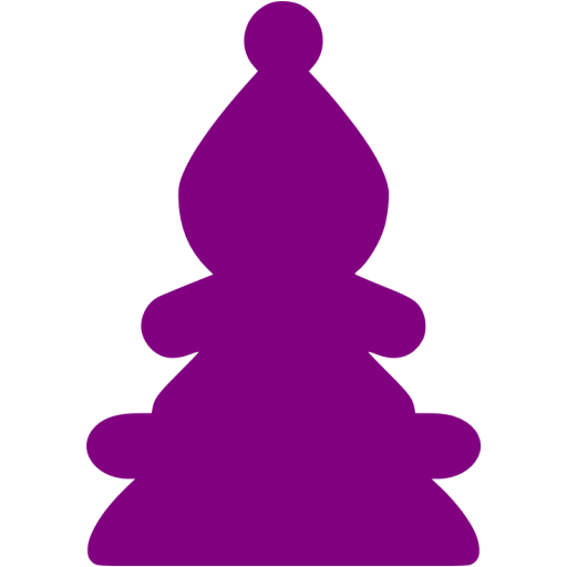 Purple Bishop Icon