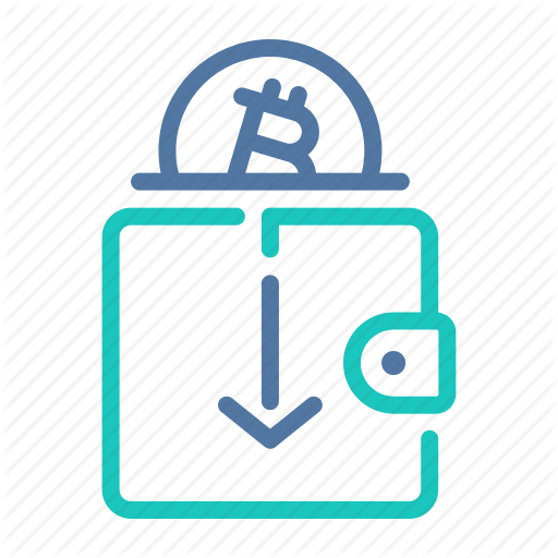 Address, Bitcoin, Digital, Payment, Receiving, Wallet Icon