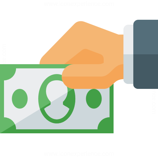 Iconexperience G Collection Hand Money Icon