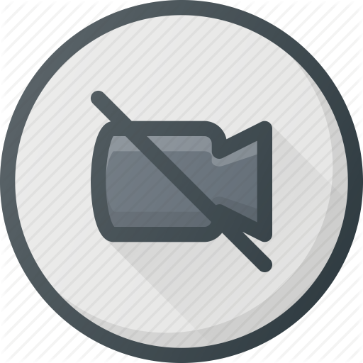 Camera, Conference, Disable, Meeting, Online, Video Icon