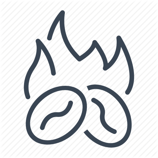 Beans, Coffee, Roast, Roasting Icon