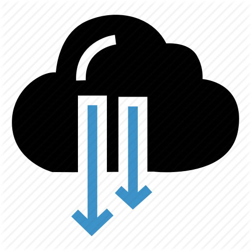 Arrow, Cloud, Down, Download Icon