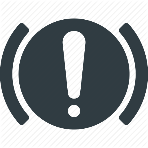 Allert, Car, Component, Dashboard, Handbrake, Warning Icon