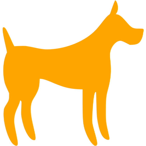 Orange Dog Icon
