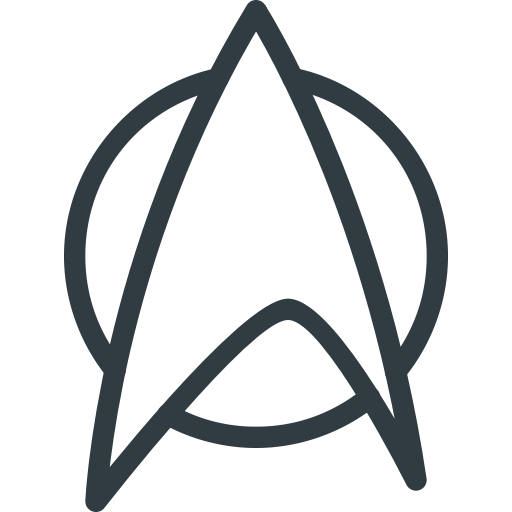 Geek, Logo, Movie, Star, Trek Icon