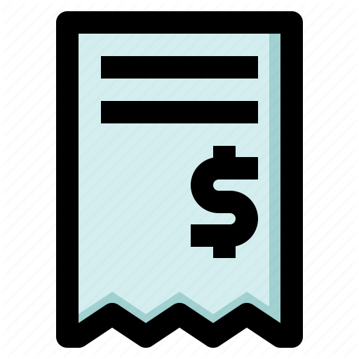 Bill, Black Friday, Invoice, Receipt Icon