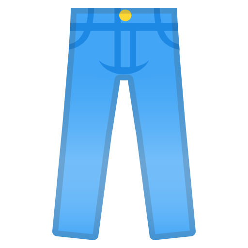 Jeans Icon Noto Emoji Clothing Objects Iconset Google