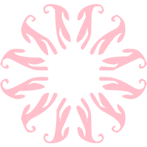 Pink Snowflake Icon