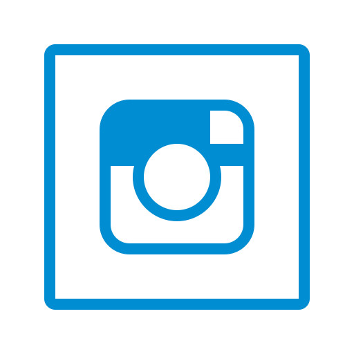 Social Media Instagram Glyph Black Icon