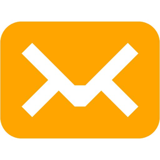 Orange Mail Icon
