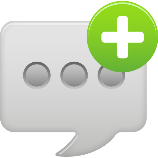 Message Bubble New Round Icon Pretty Office Iconset Custom